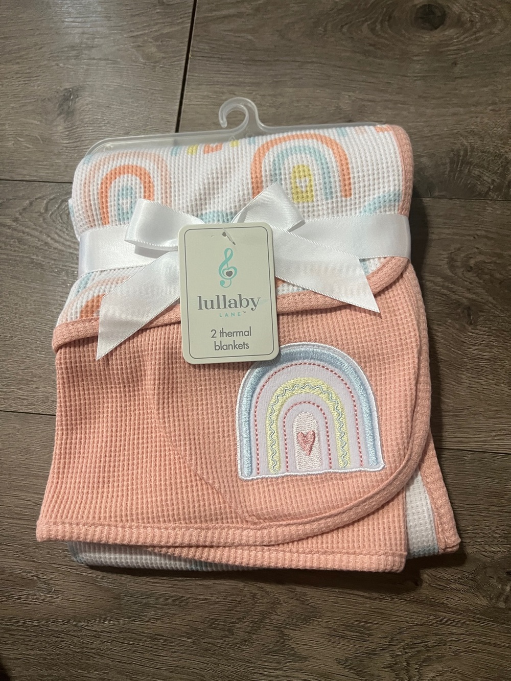 Lullaby Lane 2 Thermal Blankets New